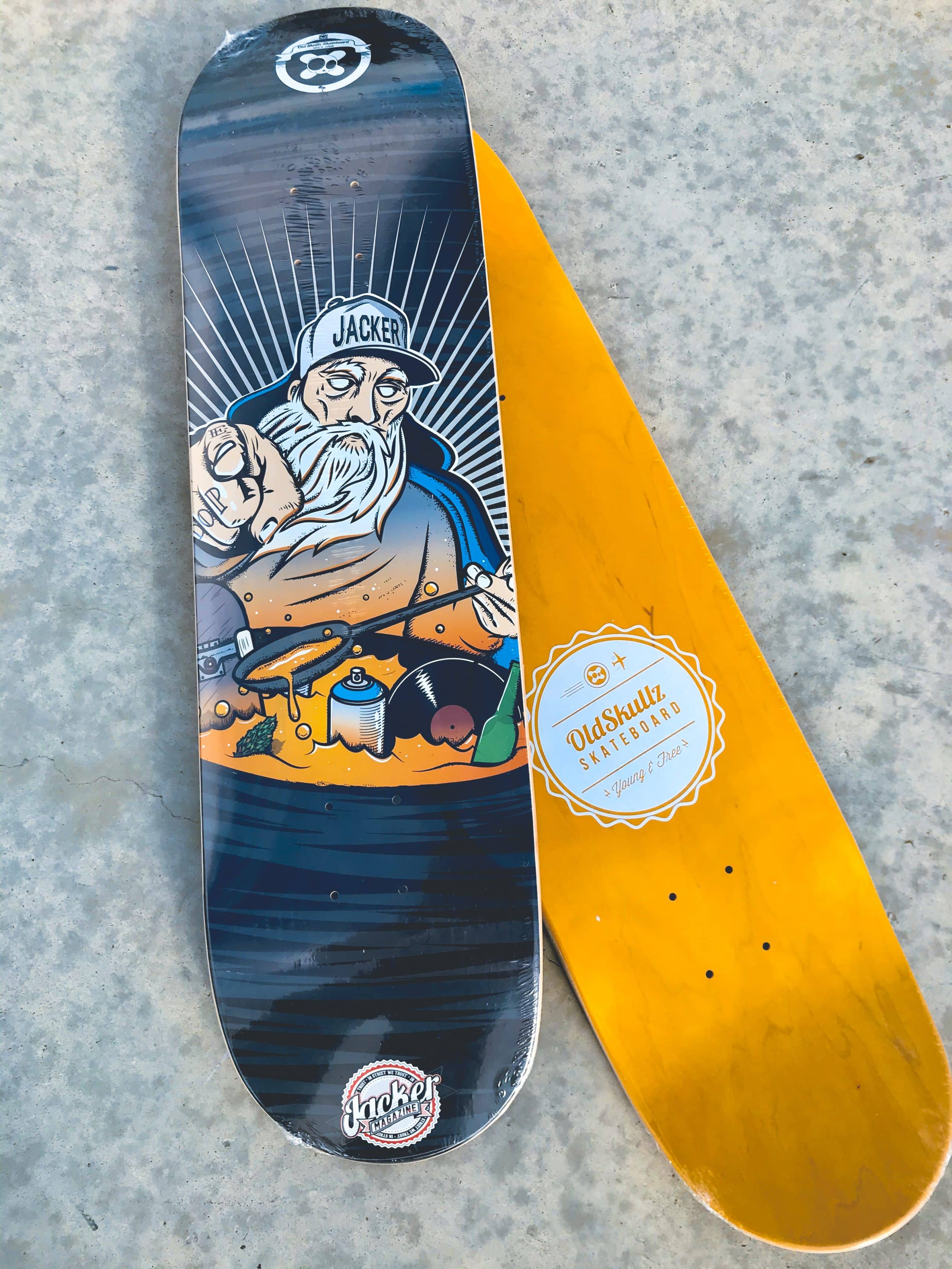 PLANCHE DE SKATE – Jacker Druid ‣ Old Skullz Skateboard