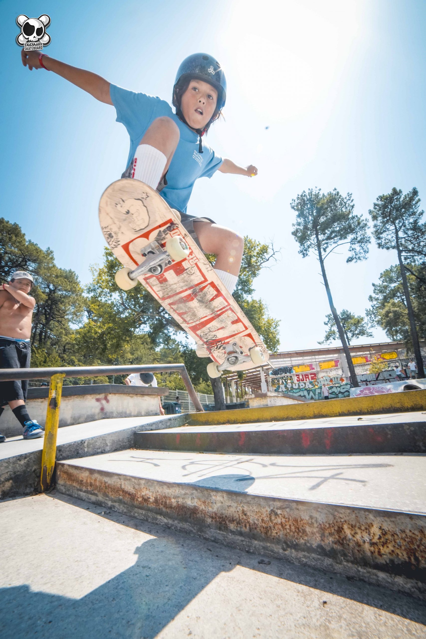 Old Skullz Skateboard 10