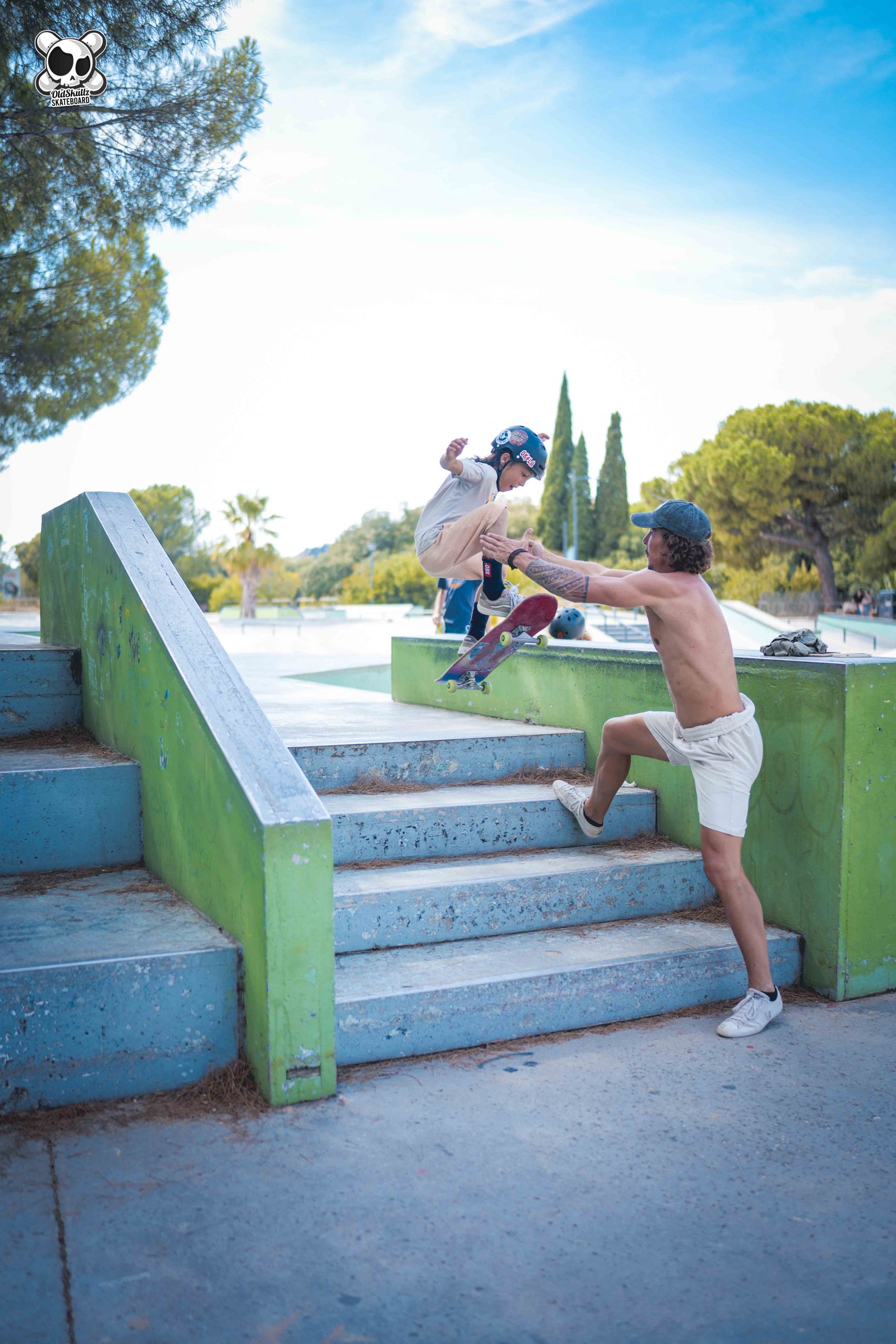 Old Skullz Skateboard, planche de skateboard Skate Camp Provence 1 - 169