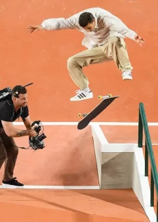 Vincent Milou, SLS Paris, Old Skullz Skateboard, Aurelien Giraud, Street League Skateboarding - 3