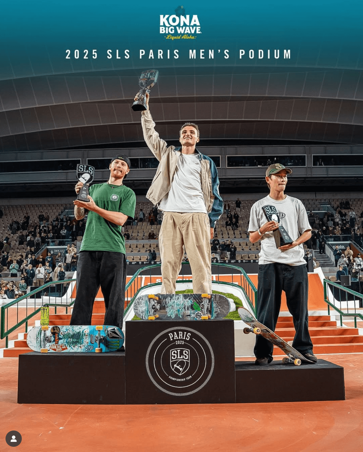Vincent Milou gagne la SLS de Rolland-Garros à Paris
