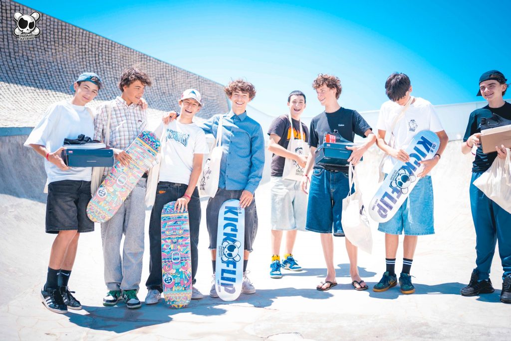Old Skullz Skateboard, Skate Camp Hossegor Team