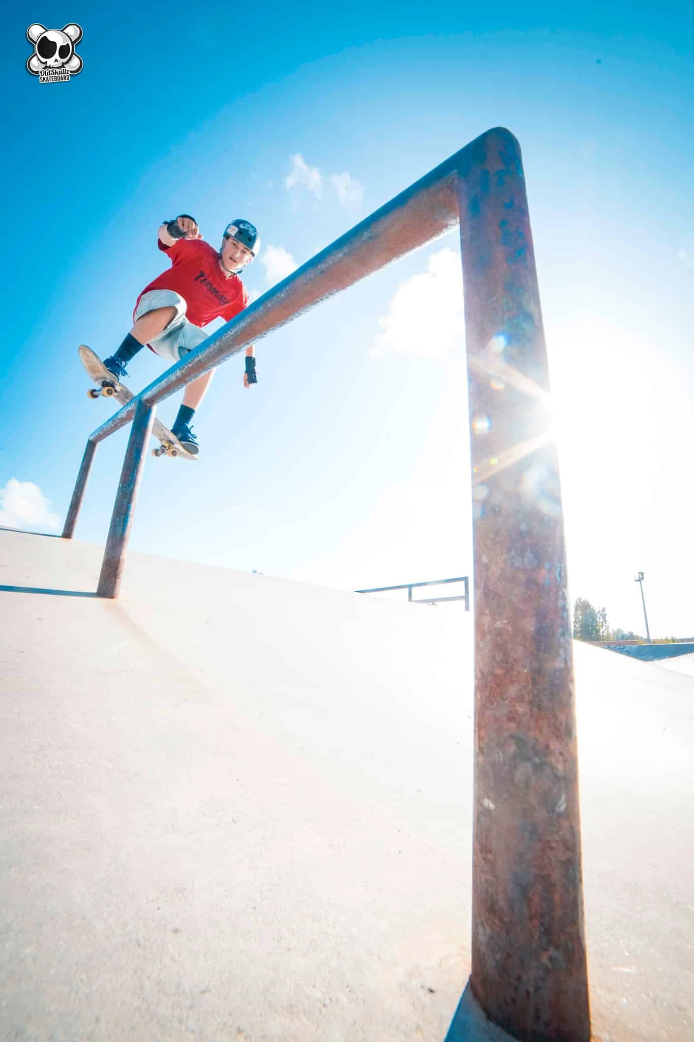 Old Skullz Skateboard, Skate Camp Hossegor, skatepark de biarritz 6
