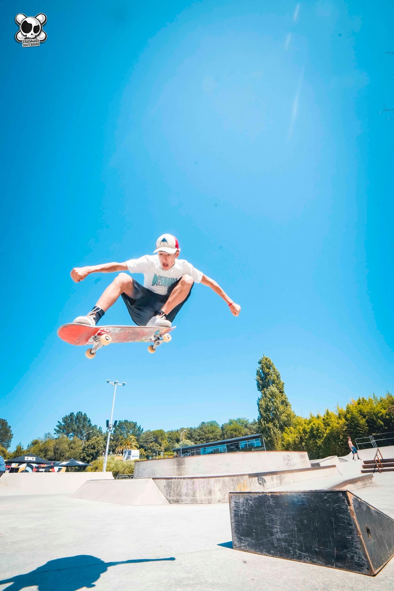 Old Skullz Skateboard, Skate Camp Hossegor, skatepark de biarritz 9